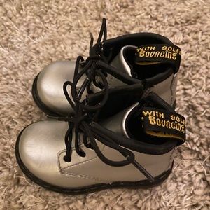 Silver Dr.Martens
